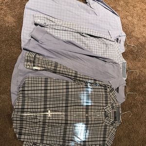 Four Nautica Men’s Button Down Shirt Lot